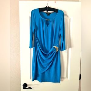 THALIA SODI TURQUOISE DRESS